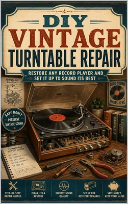 DIY Vintage Turntable Repair Kit