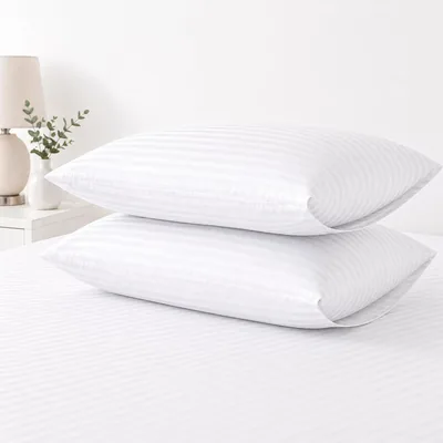 Sleep Well Pillowcase Set of 2 - Soft Microfiber 90 GSM | Cooling & Wrinkle-Free