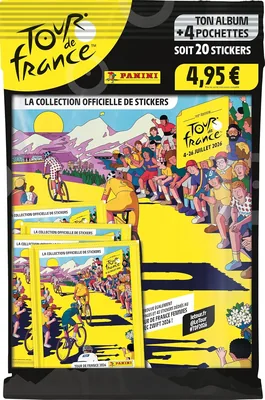 Panini Tour de France 2026: Kit Inizio Raccolta (Album + 4 Protectori)