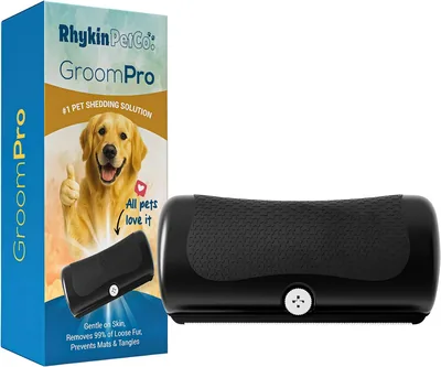 Rhykin GroomPro Dog Deshedding Brush 14% Off
