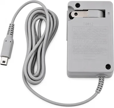 Cargador de Pared Compatible Nintendo DSi, 3DS, 2DS XL y New 3DS XL, Gris