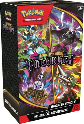 Pokémon TCG: Mega Evolução - Conjunto de Boostadores Pitch Black - Português, Jogo de Cartas - Melhor Oferta