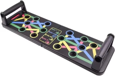 MEGA So Foldable Push Up Board, Multi-Position Training, Home Gym
