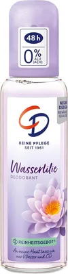 CD Water Lily Deodorant Spray | Ohne Aluminiumsalze, 48h Haltbarkeit, für empfindliche Haut | Best Deal