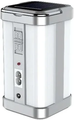 फर्स्टलाइक इलेक्ट्रिक और सोलर रिचार्जेबल 4 ट्यूब 80W लैंटर इमर्जेंसी लाइट | 7 घंटे बैकअप | हाई पावर मल्टी-फंक्शन लाइट | 76% ऑफ
