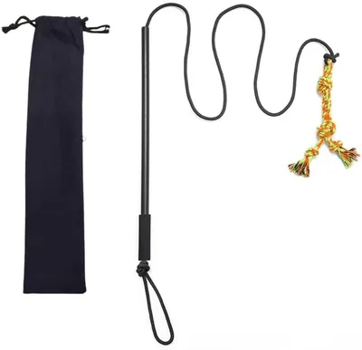Bestby Adjustable Dog Training Wand with 2m Rope & Cotton Tug Toy ZAR 264.00 Best Deal