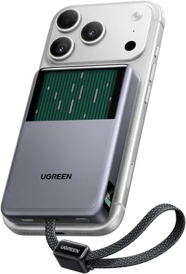 UGEN MagFlow Pro Power Bank Magnético 10000mAh 25W Refrigeración Líquida | Cargador Portátil Carga Rápida PD 45W Batería Ex