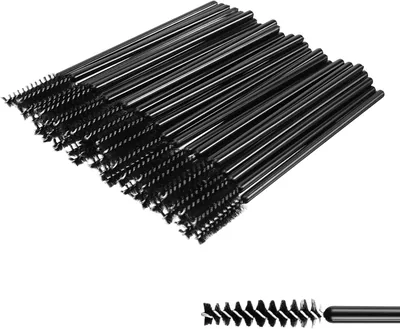 100Pcs Disposable Mascara Wands - Small Lash Applicators