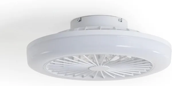 LEDKIA LIGHTING Ventilador de Techo Angin Tipo Plaf n Blanco con Luz LED CCT 1920 lm