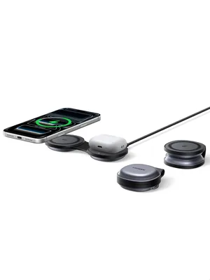 Cargador Inalámbrico UGREEN MagFlow 25W Qi2.2, Mini y Plegable | Carga Rápida Magnética para iPhone