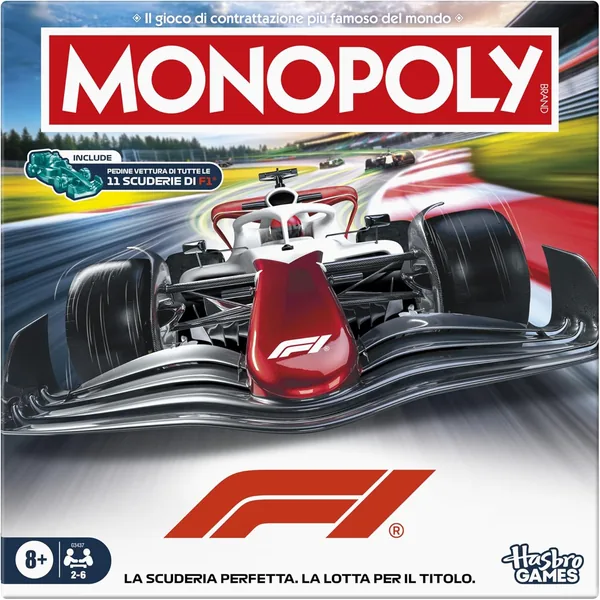 Monopoly F1 Edition Board Game