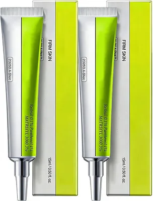 2PCS Retinal Shot Strettoio Booster, Siero per Strettoio Retinale, Viso Strettoio Retinico, Crema per il Viso Retinolo, Fa che la Pelle Appaia