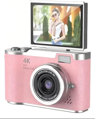 Câmera Digital 4K Ultra HD 48MP com Tela Giratória 180° - Melhor Oferta
