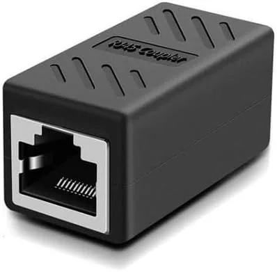 Extensor RJ45 para Cabo de Rede Profissional Emenda