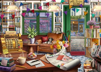 Ravensburger Book Lover's Shop WT Puzzle 1000 Pieces Best Deal