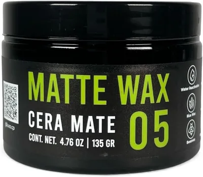 Luxa Matte Wax 05 - Cera para Cabello de Alta Fijación y Acabado 100% Mate, 135g | Textura Cremosa de Fácil Aplicación | Aromas Exóticos