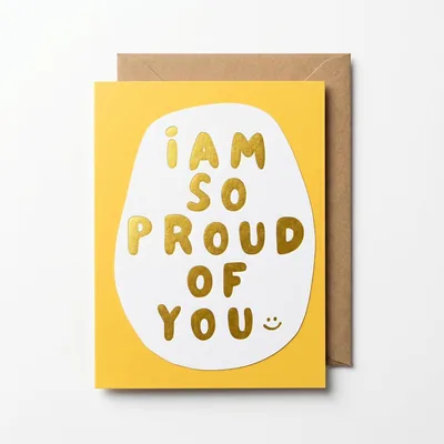 So Proud Of You Card - Best Deal