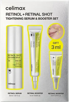 CELIMAX Vita-A Retinol Serum & Booster Set Best Deal