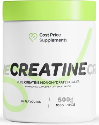 500g Unflavoured Creatine Monohydrate Powder - Best Deal