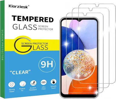 3x Szkło hartowane Samsung Galaxy A22 5G, A14 5G, M14 4G/5G, Folia ochronna 9H bez pęcherzyków