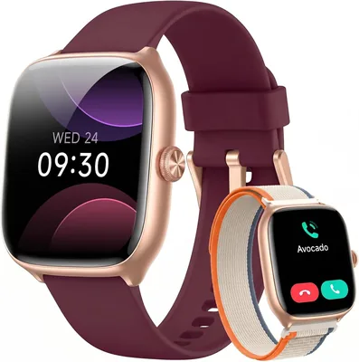 Gydom Smart Watch - Bluetooth Call AMOLED Fitness Watch
