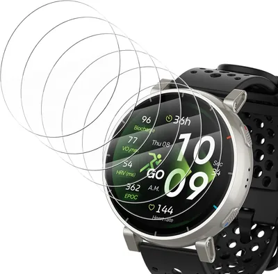 Hianjoo 6 szt. Ochroniacz Ekranu dla Amazfit Active 3 Premium 45 mm, Full Cover