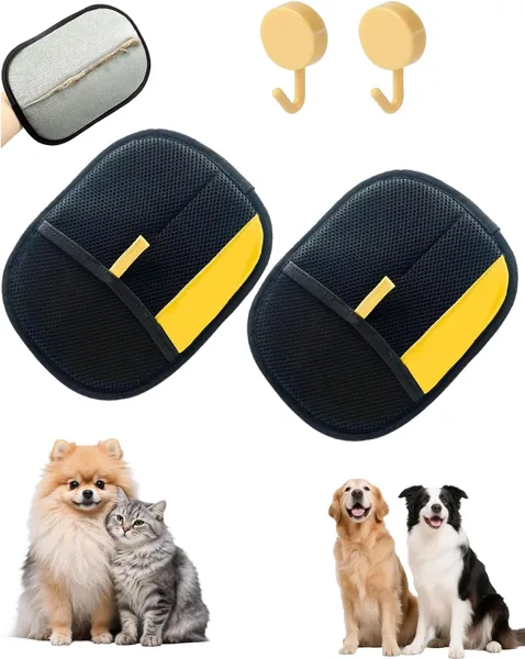 Guante Anti-Peli Magnetico Pro per Animali Domestici, Eco-Sostenibile e Riutilizzabile, Rimuove Efficacemente i Peli di Cani e Gatti - Miglior Affare