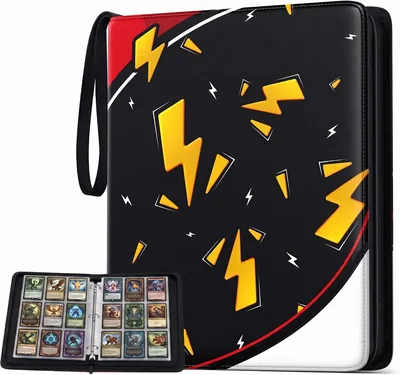 9 Pocket Trading Card Binder, Waterproof Collection Album