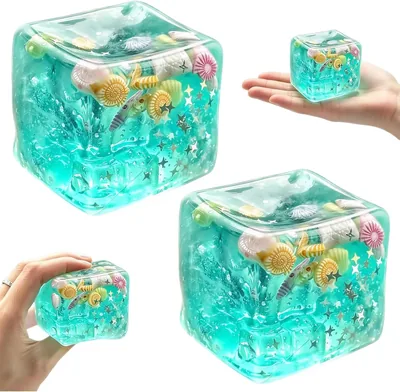 HHBody 2st Anti-Stress Ball, TPR Bal med Strandmönstrat - Tillämplig för Barn och Vuxna