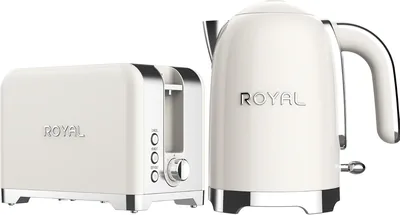 Royal Homeware 1.7L Electric Kettle - Milano Collection (Cream) | Best Deal