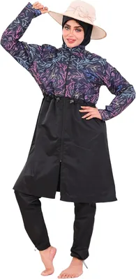 5 Piece Premium Waterproof Islamic Swimsuit for Women - Modest Swimwear - Best Deal