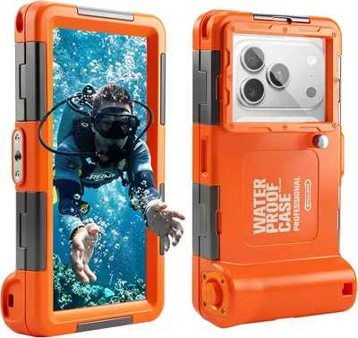 Funda Impermeable para Teléfono Móvil, Funda Protectora Profesional para iPhone 17/16/15/14/13/12/11/X, Samsung Galaxy S/Nota