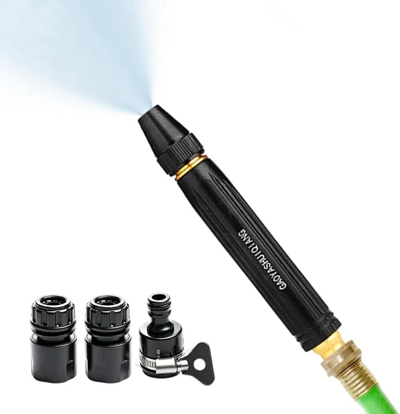 Home High-Pressure Car Wash Water Guns with Booster Nozzle, Multi Function Lawn & Garden Watering Sprayer, Adjustable Spray Patterns, for Watering Plants and Vegetables, and Car Wash