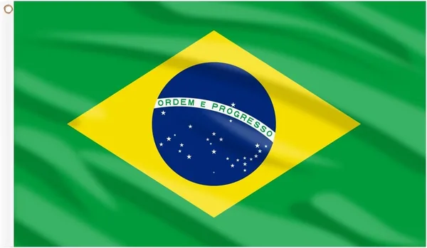ARS® Brazil Premium National Flag Single-Sided Print Best Deal