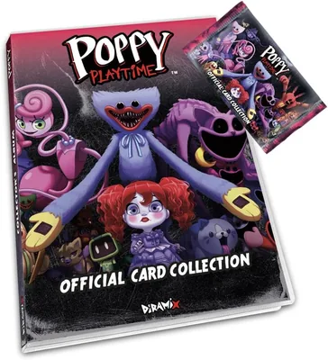 Funky Box Poppy Playtime Starter Pack - kolekcjonerski album i koperta na karty, zbierz Huggy Wuggy i Catn