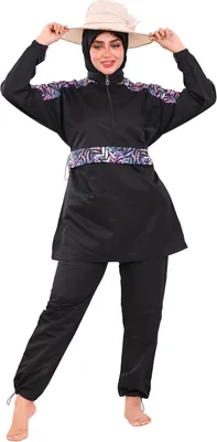 5 Piece Premium Waterproof Islamic Swimwear for Women - Modest Suit - Best Deal