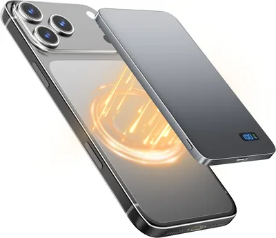 2026年新モデル、超薄型 モバイルバッテリー、MagSafe対応、大容量8,000mAh、ワイヤレス充電