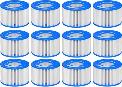 FOSUN Filter VI Poolset, 12 Kartuschen für Bestway & Lay-Z-Spa, Best Deal