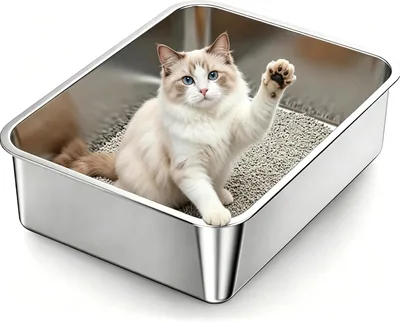 KISENG Stainless Steel Cat Litter Box Best Deal