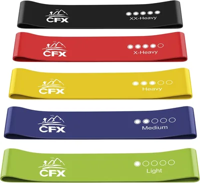 CFX Resistance Bands 15% Off - 5 Levels