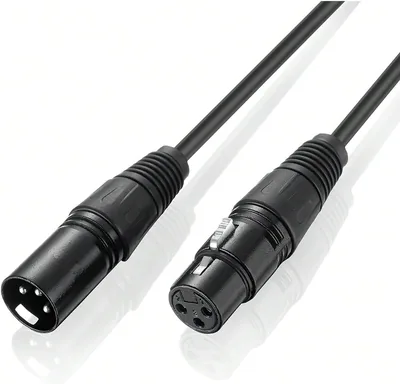 Cable de micrófono XLR macho a hembra, línea mezcladora equilibrada profesional XLR a XLR cable de micrófono para micrófono