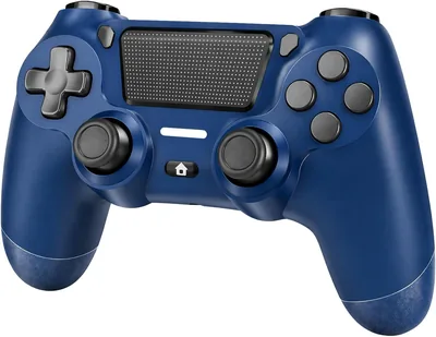 Manette sans fil BJXOZ pour PS4, Gamepad avec USB-C | Vibrations Duales, Capteur 6-Axis, Touchpad et Casque 1/8"