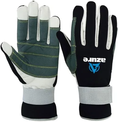 Azure Seagull Neoprene Sports Gloves - Anti-Slip Grip