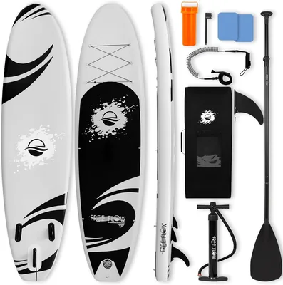 SereneLife Stand Up Paddle Board 10'/10'6" + Accessories Best Deal