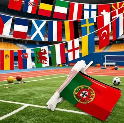 YIMICO World Cup 2026 Bunting Flags - 48PCS Double Sided, 14Meters for Garden