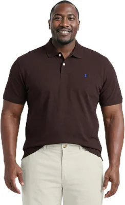 IZOD Men's Big & Tall Stretch Polo Shirt, Solid, SGD 55.24 Best Deal