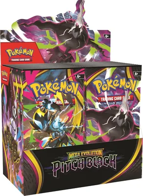 Pokémon TCG: Mega Evolution - Pitch Black Booster Display Box | 13% Off
