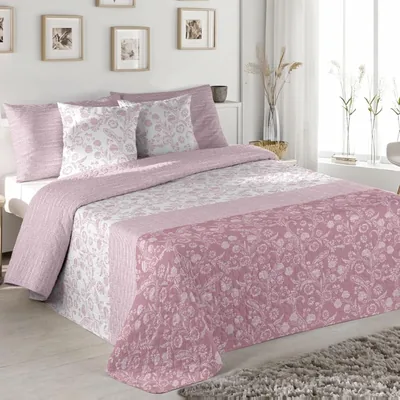 Decodeko Cubrecama de Verano para Cama de 150 cm, Colcha Impresa Bouti de Microfibra del 100%, Ligera y Suave, 250 x 260 cm (Mod2, Cama 150 cm) - Mejor Oferta