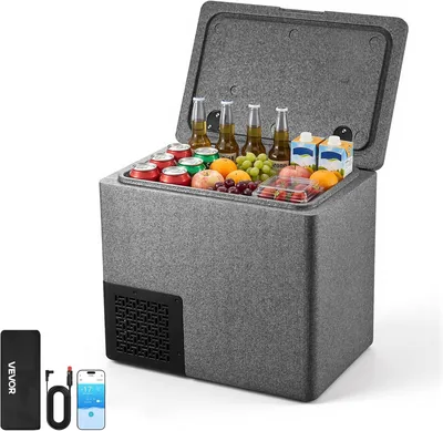 VEVOR Kühlbox Compressor Cool Box 20 L, Autofrigo aus Ultraleicht-EPP mit App-Steuerung, 12/24 V DC, -10 °C | 16% Rabatt