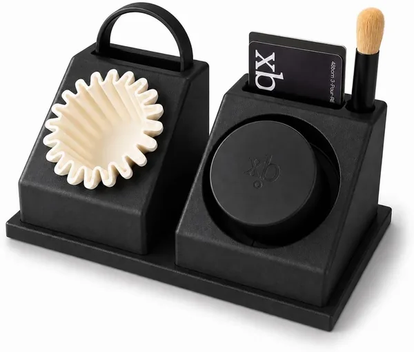 Coffee Machine Accessories Organizer Compatible with xBloom Coffee System - Storage Holder for Filters, Pod Dock, Dosing Cup & Tools - Coffee Station Countertop Organizer